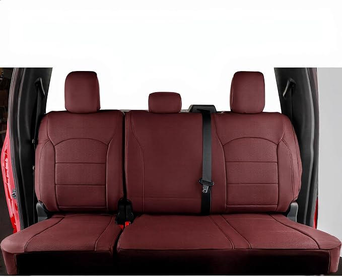 Seat Covers for Multiple Vehicles — Full Set — Red