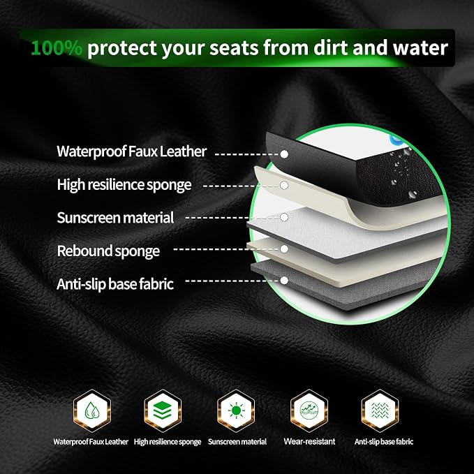 Seat Covers for Honda HR-V — Front Seat — Gray