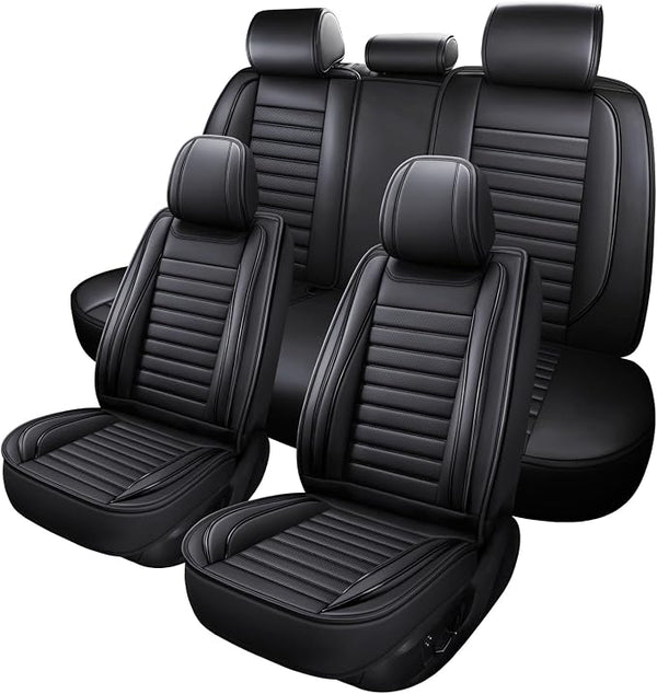 Universal Seat Covers โ Full Set โ Black