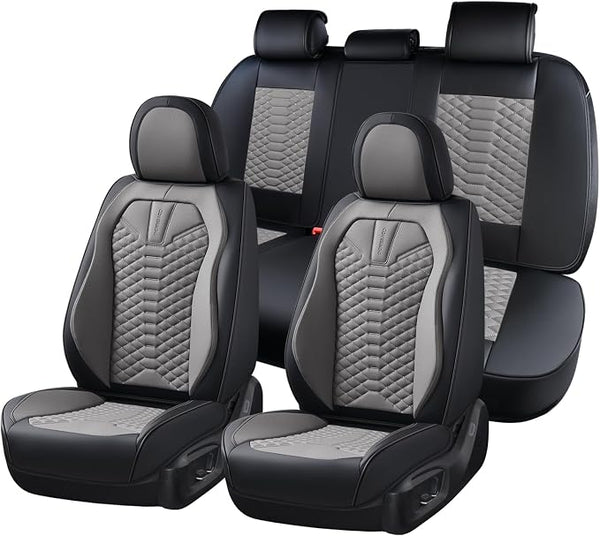 Universal Seat Covers โ Full Set โ Black / Gray