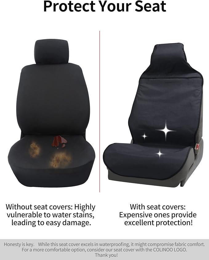 Car Seat Covers — Black / Navy