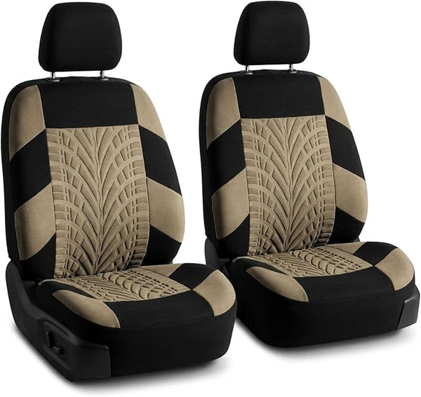 Universal Seat Covers โ Front Seat โ Beige