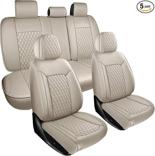 Universal Seat Covers โ Full Set โ Beige