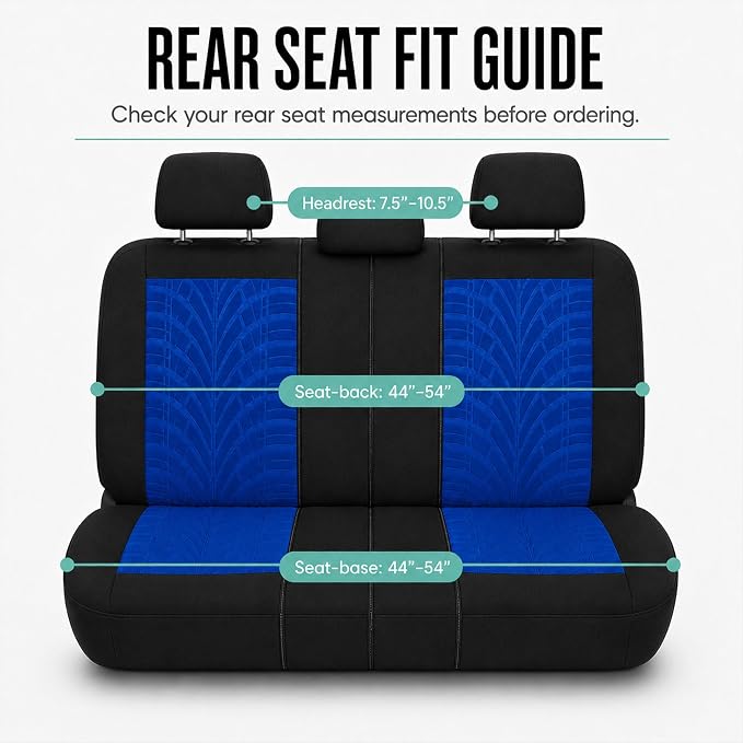 Universal Seat Covers — Blue