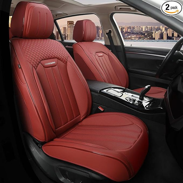 Universal Seat Covers โ Front Seat โ Red