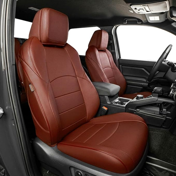 Faux Leather Seat Covers for Toyota 4Runner โ Full Set โ Burgundy