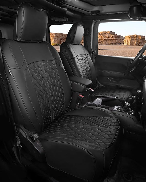 Seat Covers for Jeep Wrangler โ Full Set โ Black