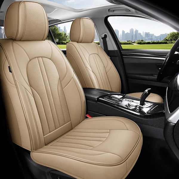 Universal Seat Covers โ Front Seat โ Beige
