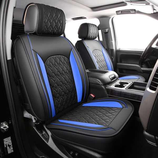 Seat Covers for Chevrolet Silverado / GMC Sierra โ Full Set โ Black / Blue