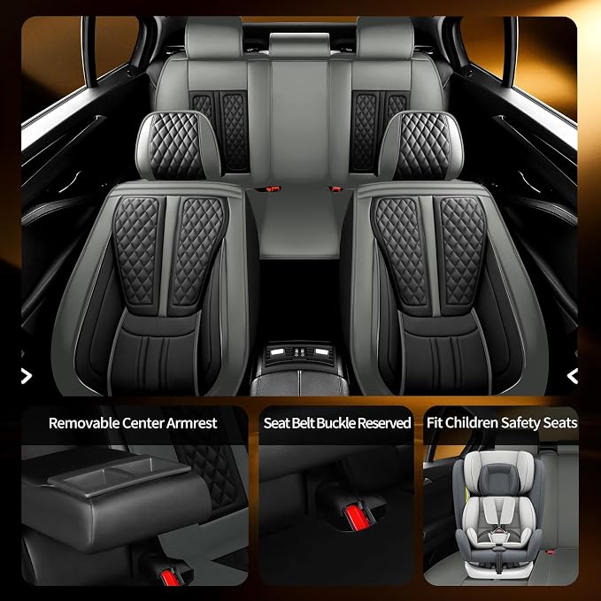 Seat Covers for Nissan Altima — Full Set — Gray