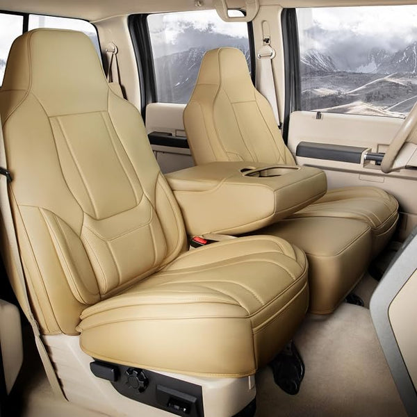 Seat Covers for Ford F-150 โ Front Seat โ Beige