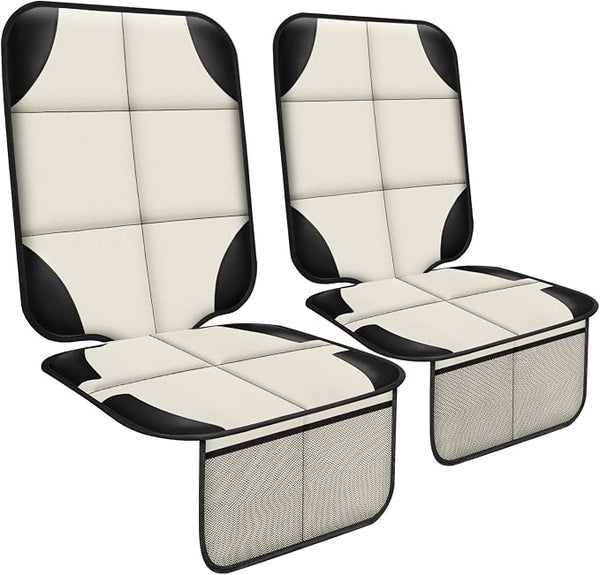 Child Car Seat Protector โ Beige