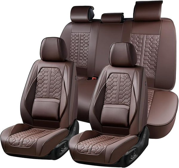 Universal Seat Covers โ Full Set โ Coffee