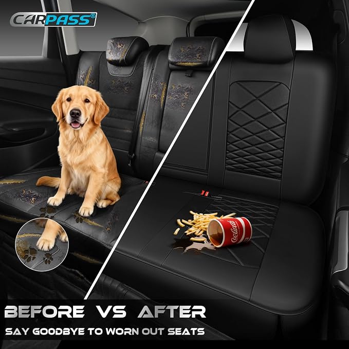 Universal Seat Covers — Black