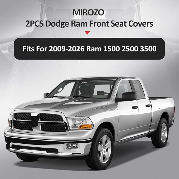 Seat Covers for Multiple Vehicles — Front Seat — Black / Blue
