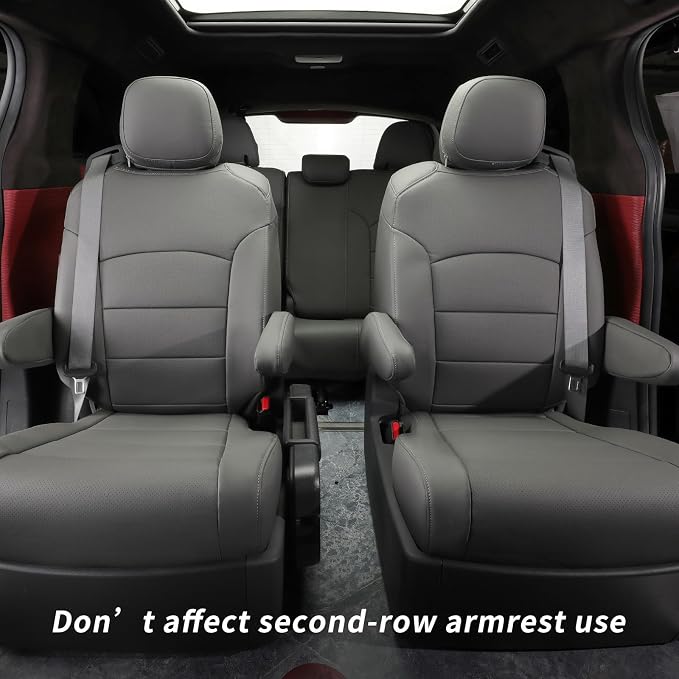 Seat Covers for Toyota Sienna — Full Set — Gray