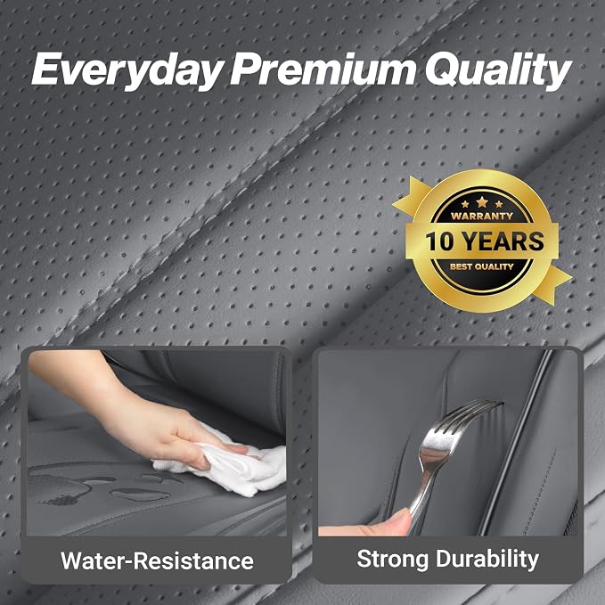 Seat Covers for Chevrolet Silverado — Front Seat — Gray
