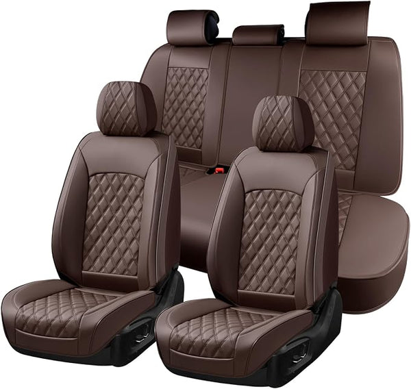 Universal Seat Covers โ Full Set โ Coffee
