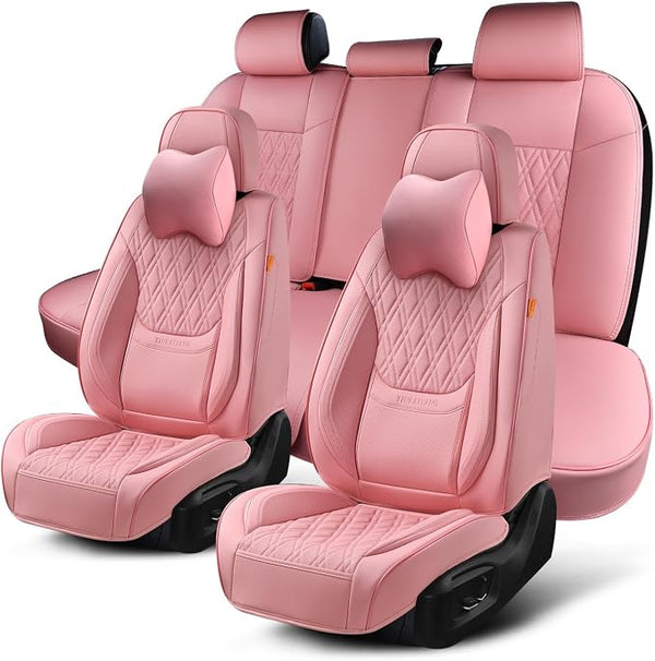 Universal Seat Covers โ Full Set โ Pink