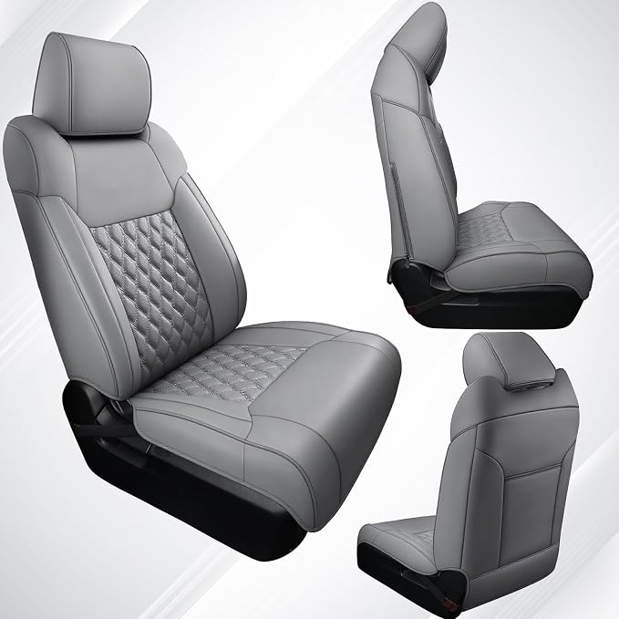 Seat Covers for Toyota Tacoma — Front Seat — Gray
