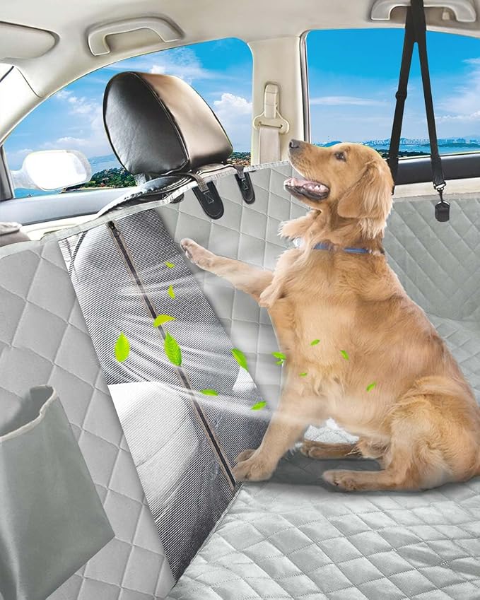 Pet Car Seat Protector — Gray