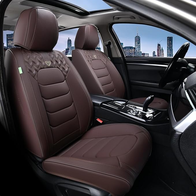 Car Seat Covers — Full Set — Coffee