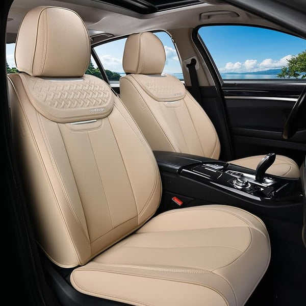 Universal Seat Covers โ Front Seat โ Beige
