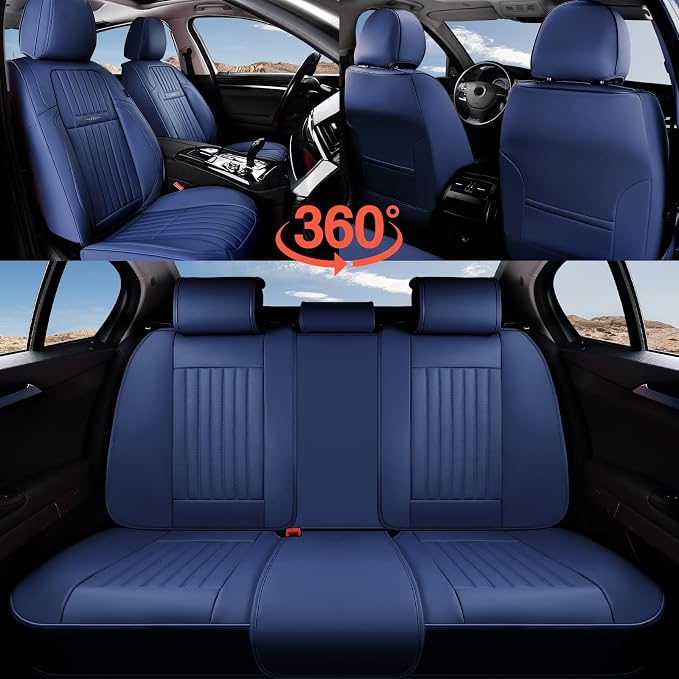 Universal Seat Covers — Front Seat — Blue