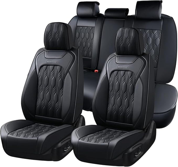 Universal Seat Covers โ Full Set โ Black