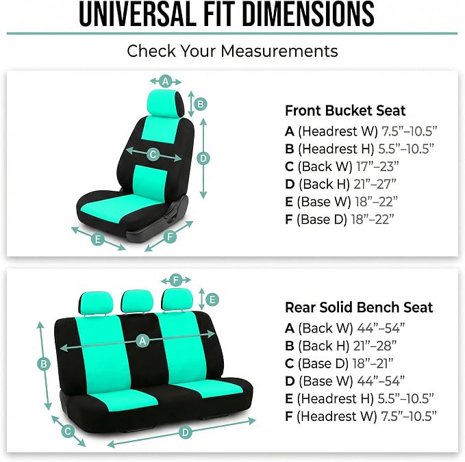 Pet Car Seat Protector — Rear Seat