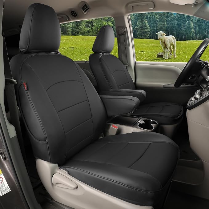 Seat Covers for Toyota Sienna — Full Set — Black