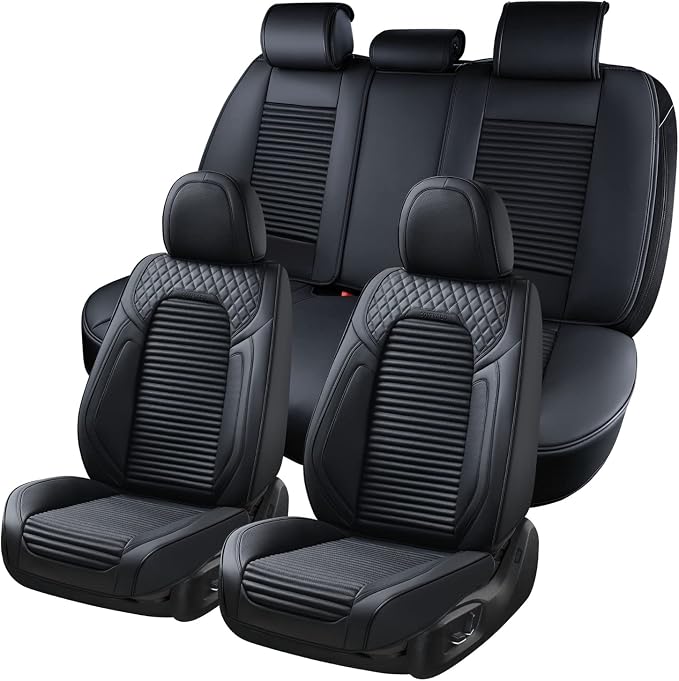 Universal Seat Covers — Full Set — Black