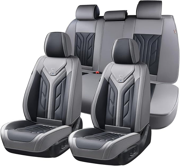 Universal Seat Covers โ Full Set โ Gray / Black