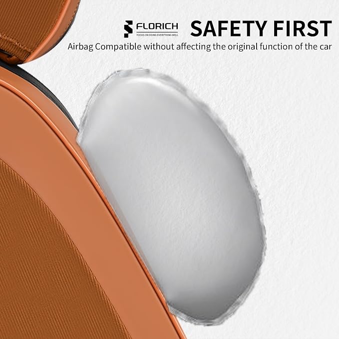 Universal Seat Covers — Front Seat — Brown / Black