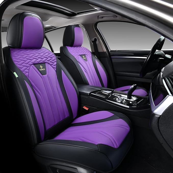 Universal Seat Covers — Front Seat — Purple