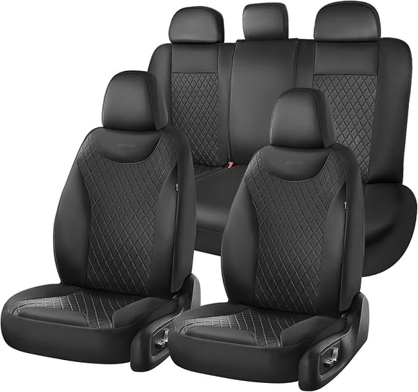 Universal Seat Covers โ Full Set โ Black