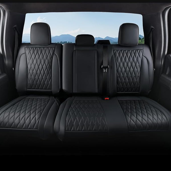 Seat Covers for Multiple Vehicles โ Rear Seat โ Black