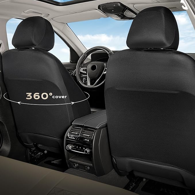Universal Seat Covers — Full Set — Beige