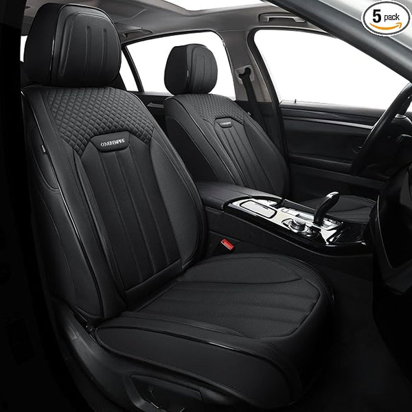 Seat Covers for Multiple Vehicles โ Full Set โ Black
