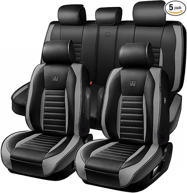 Universal Seat Covers โ Full Set โ Black / Gray