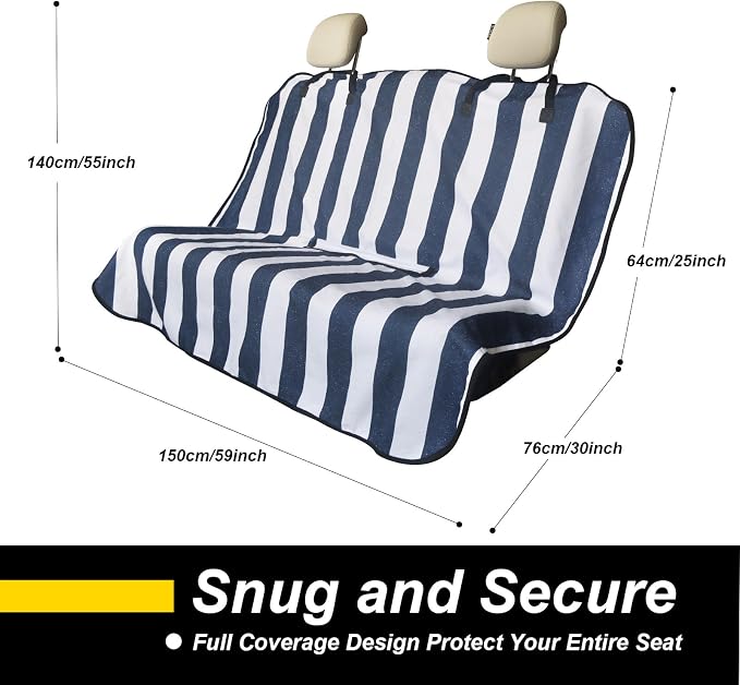 Pet Car Seat Protector — Blue
