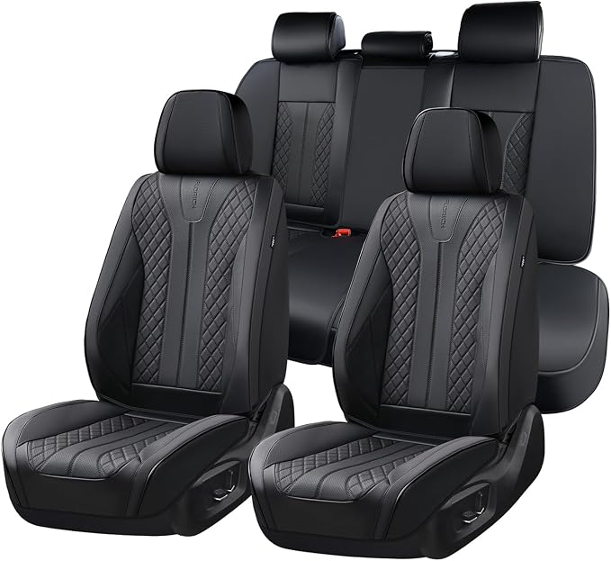 Universal Seat Covers — Full Set — Black