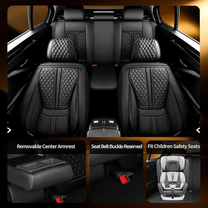 Seat Covers for Nissan Sentra — Full Set — Black