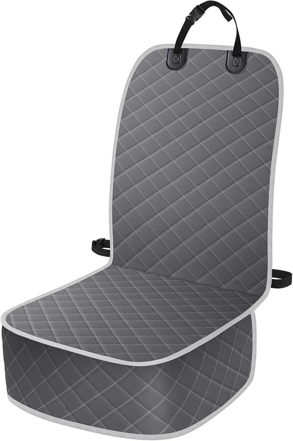 Pet Car Seat Protector โ Front Seat โ Gray