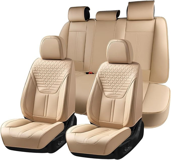 Universal Seat Covers โ Full Set โ Beige