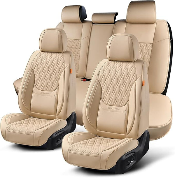 Universal Seat Covers โ Full Set โ Beige