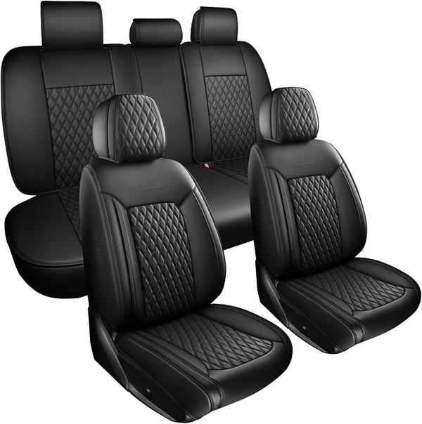 Universal Seat Covers โ Full Set โ Black