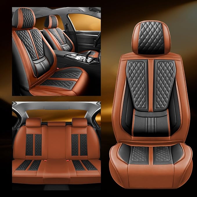 Seat Covers for Nissan Rogue — Full Set — Brown