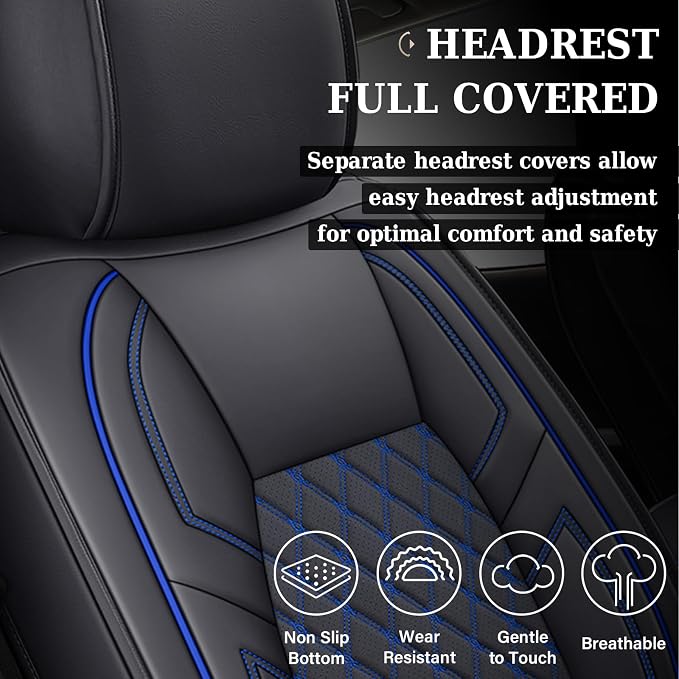 Seat Covers for Toyota Tundra — Full Set — Blue
