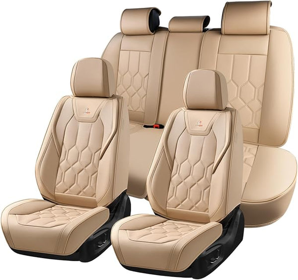 Universal Seat Covers โ Full Set โ Beige